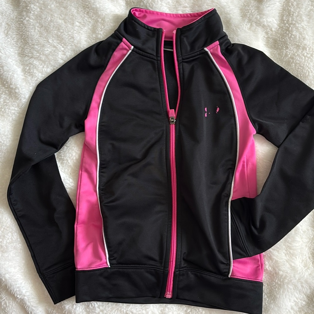 Under armor girls zip jacket